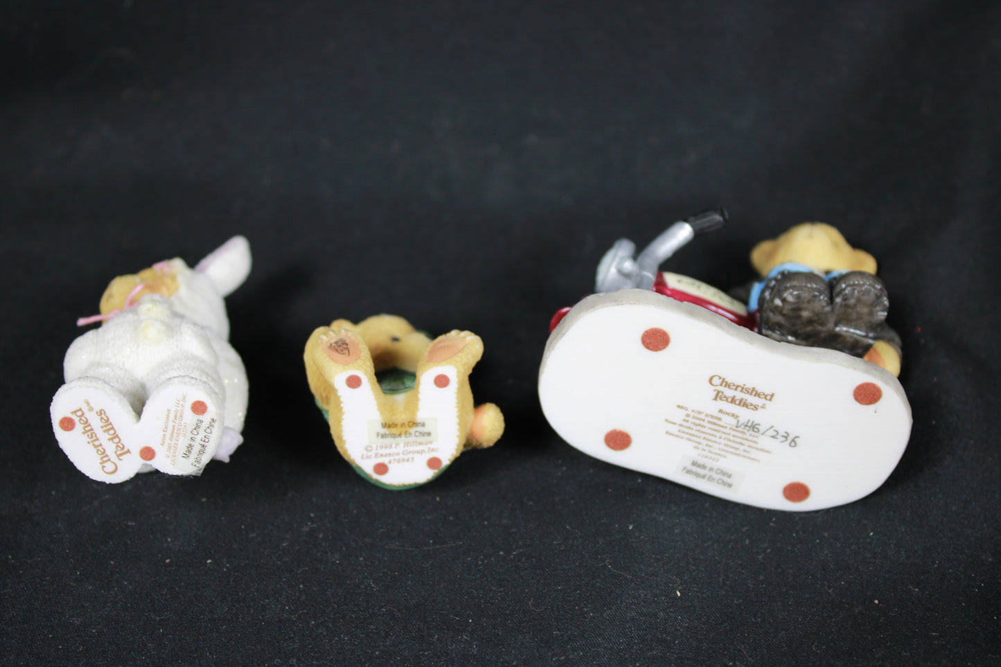 Cherished Teddies and Lovable Teddies Figurine Collection - 7 Pieces