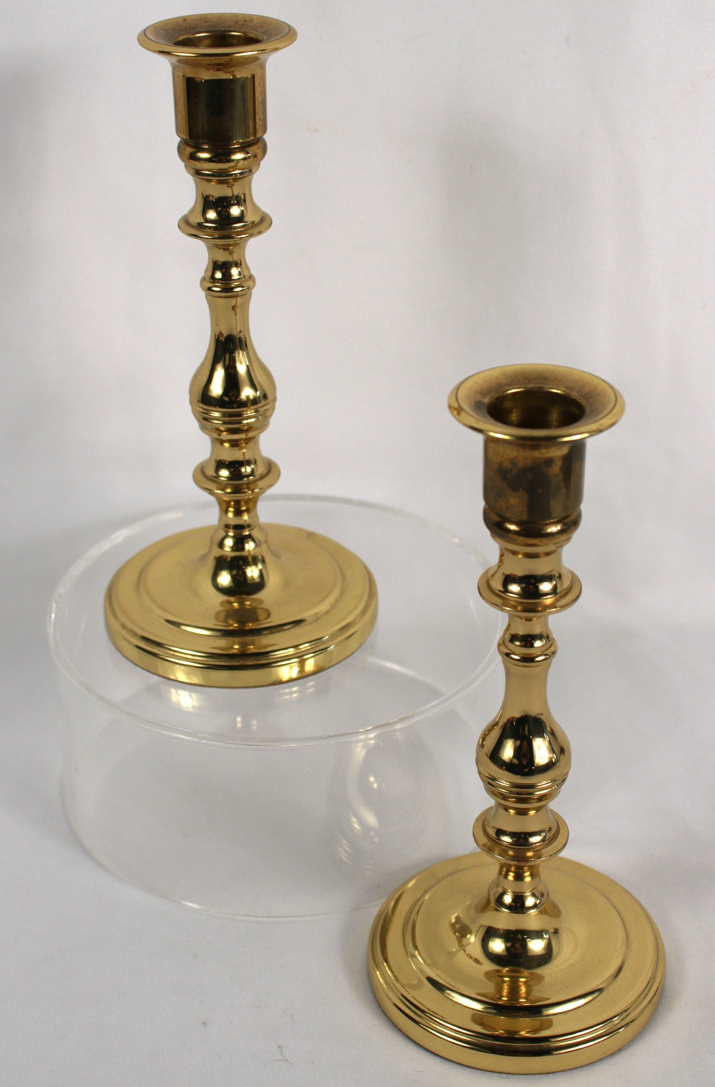 Vintage Baldwin Forged Brass Candlestick Holders