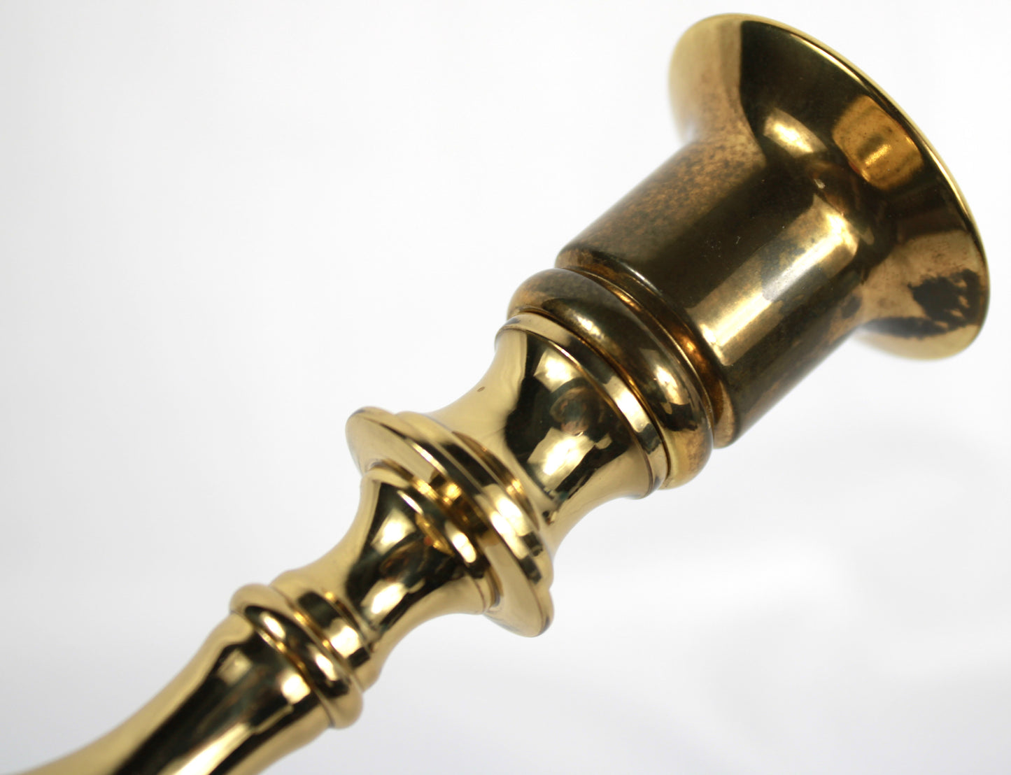 Vintage Baldwin Forged Brass Candlestick Holders