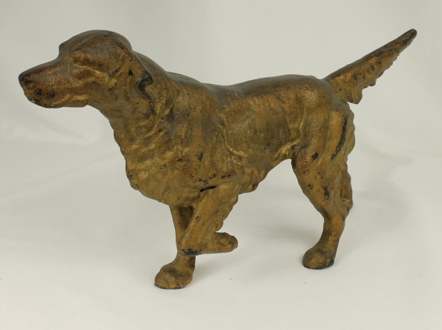 Cast Iron Irish Setter Door Stopper