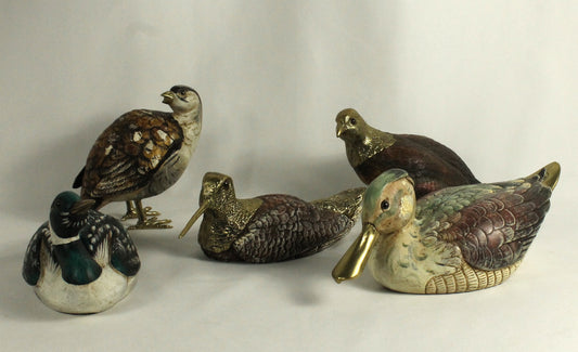 Decorative Resin Bird Set