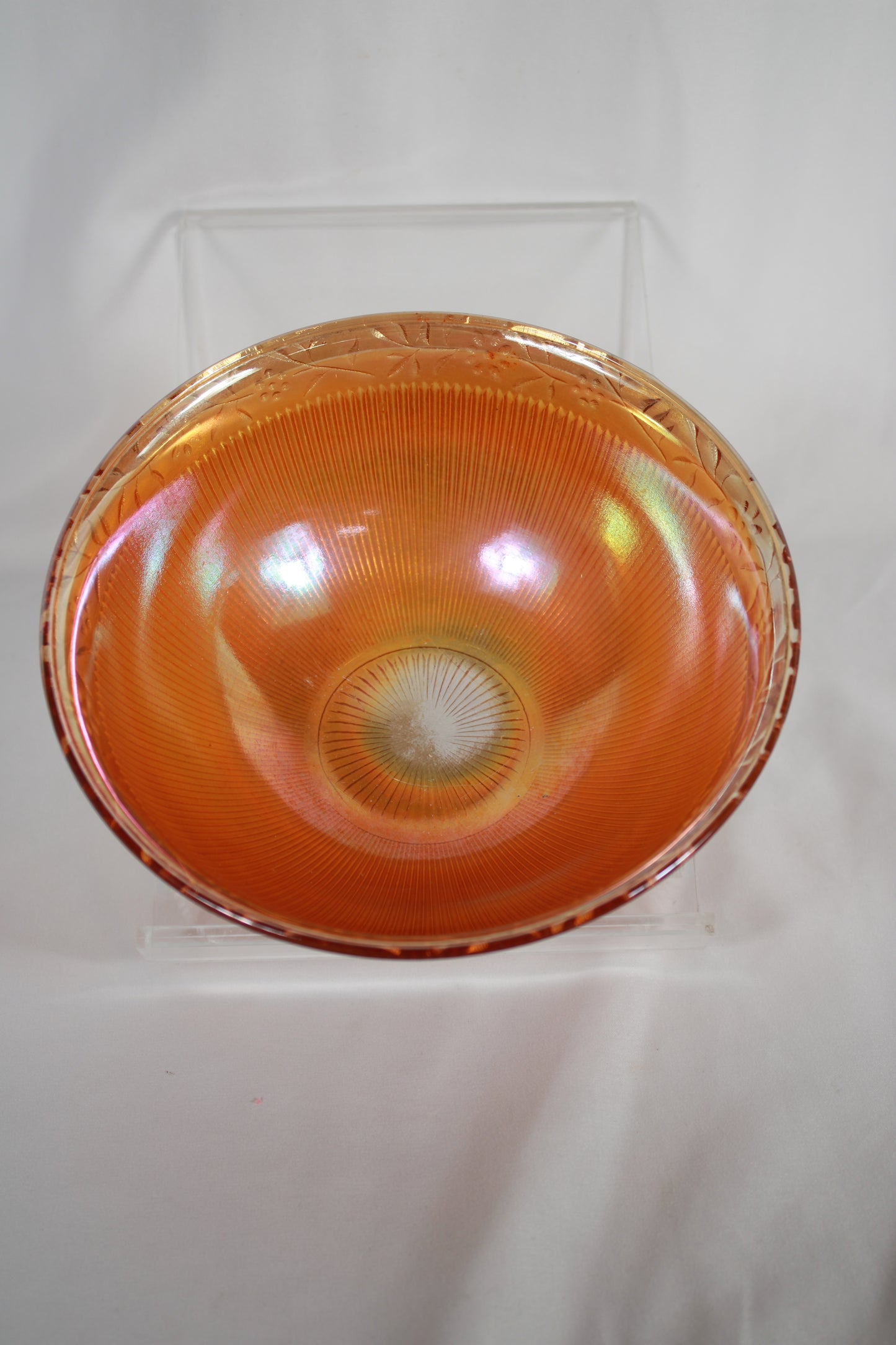Imperial Glass Marigold Carnival Glass Berry Bowl Set