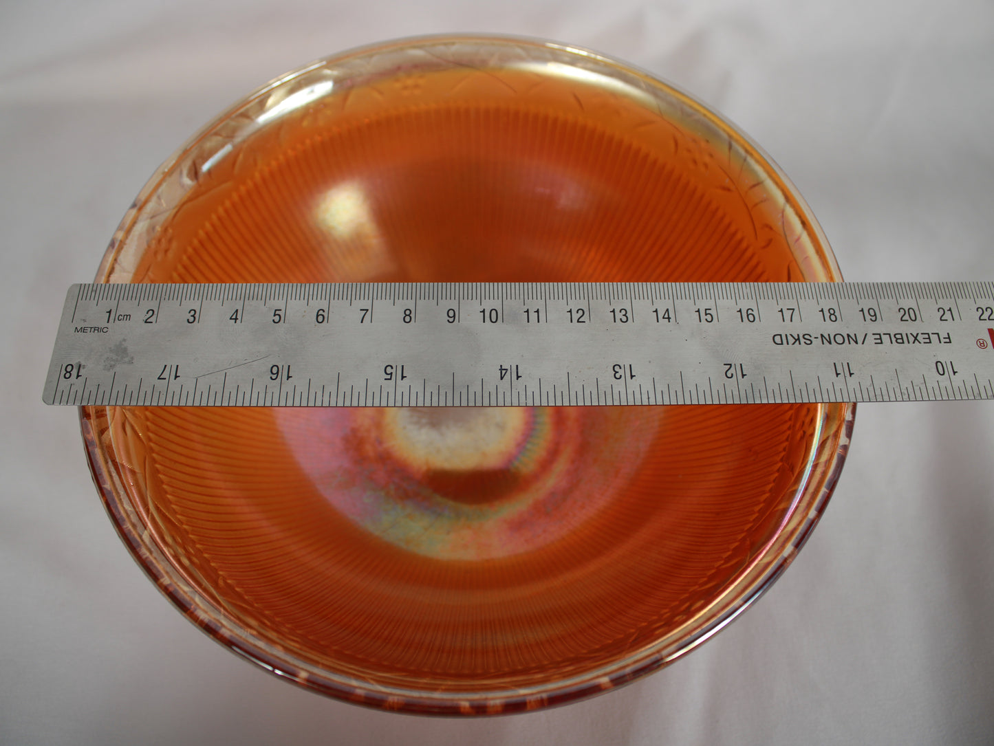 Imperial Glass Marigold Carnival Glass Berry Bowl Set