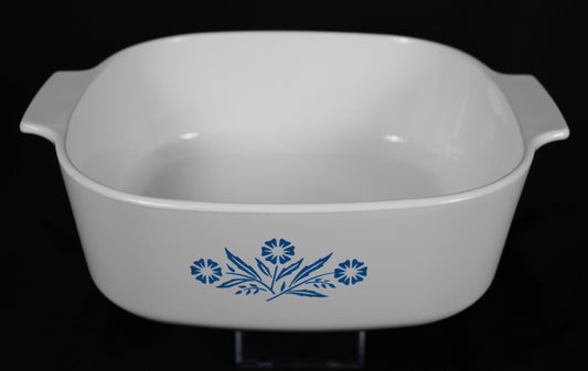 Corning Ware Blue Cornflower Casserole Dish 4-Quart (A-84-B)