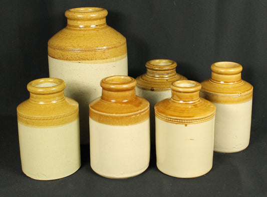 Mustard Crock and Jugs