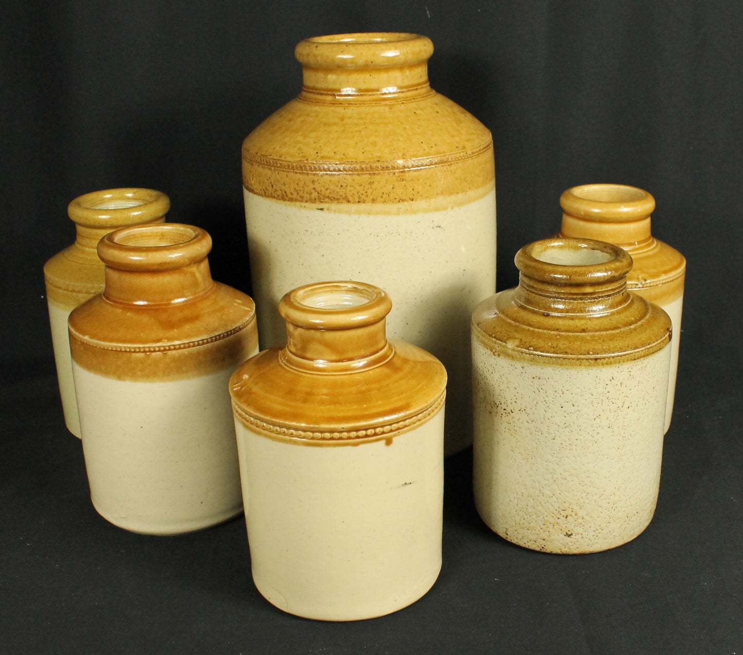 Mustard Crock and Jugs