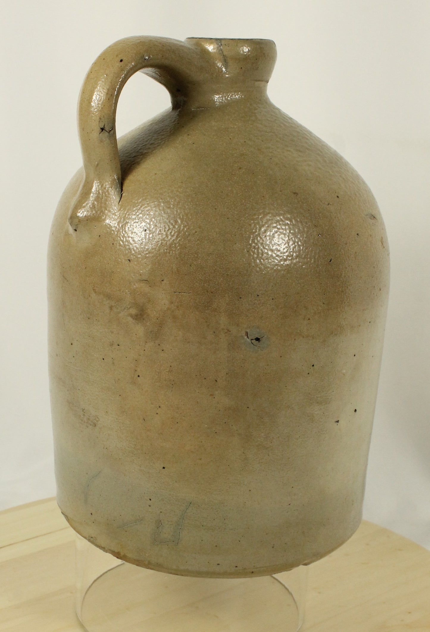 Antique Glazed Crock Jug