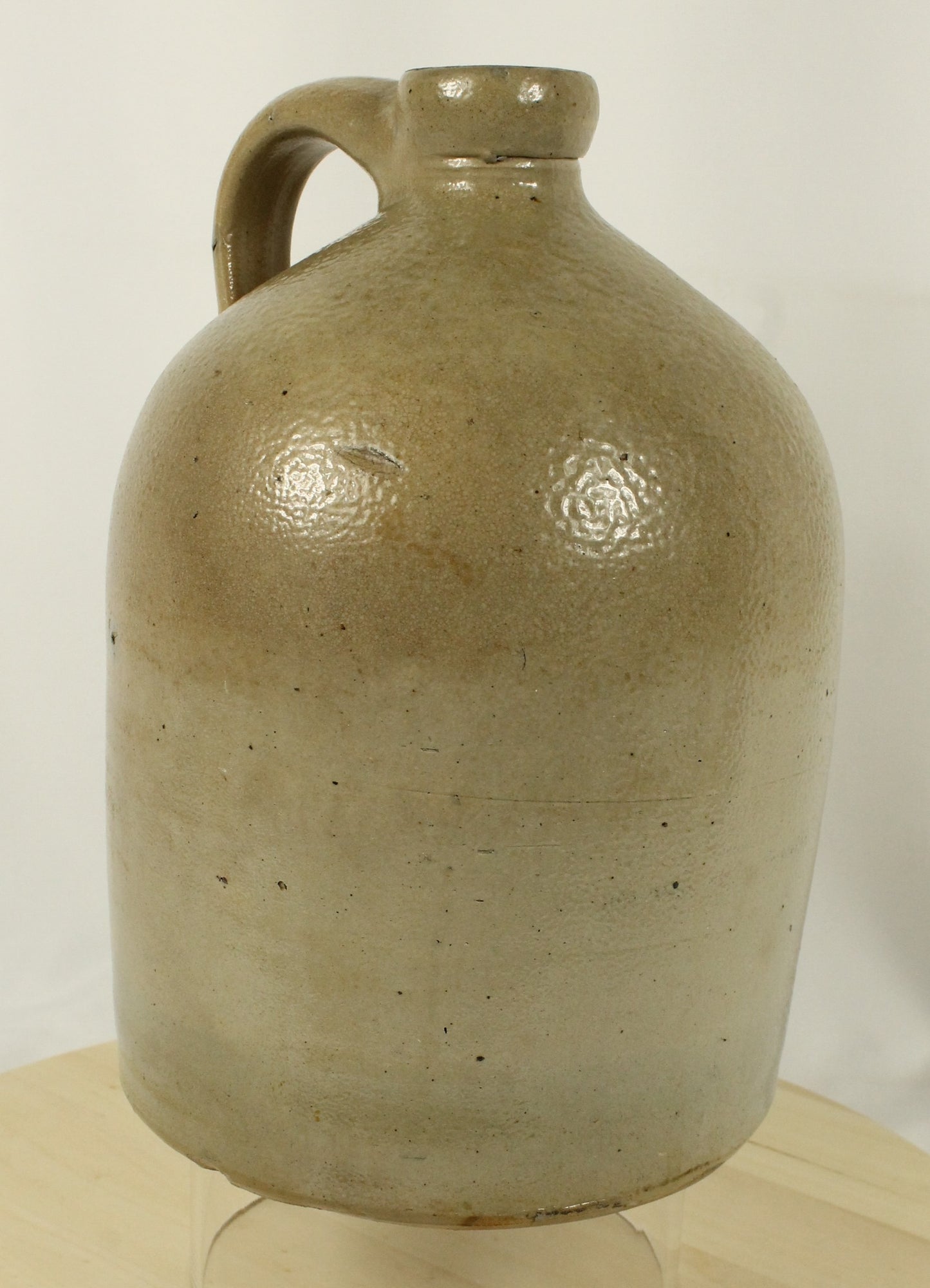 Antique Glazed Crock Jug