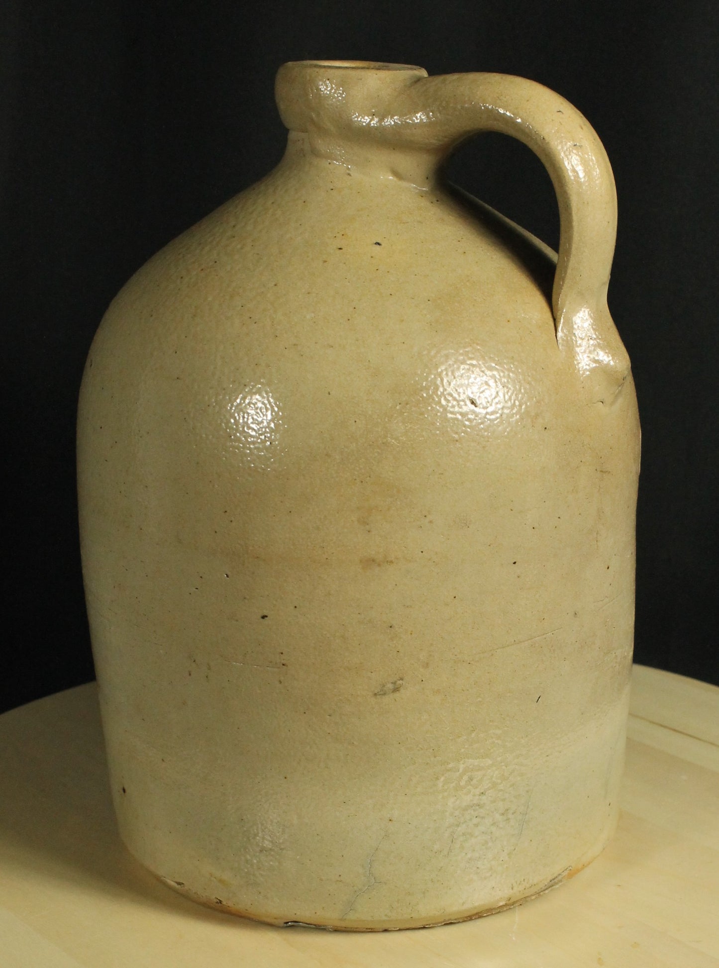 Antique Glazed Crock Jug