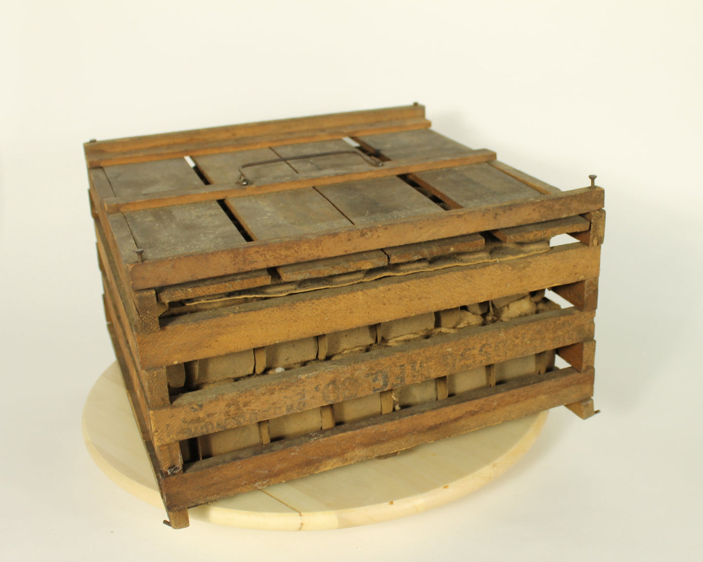 Egg Crate and Weigher