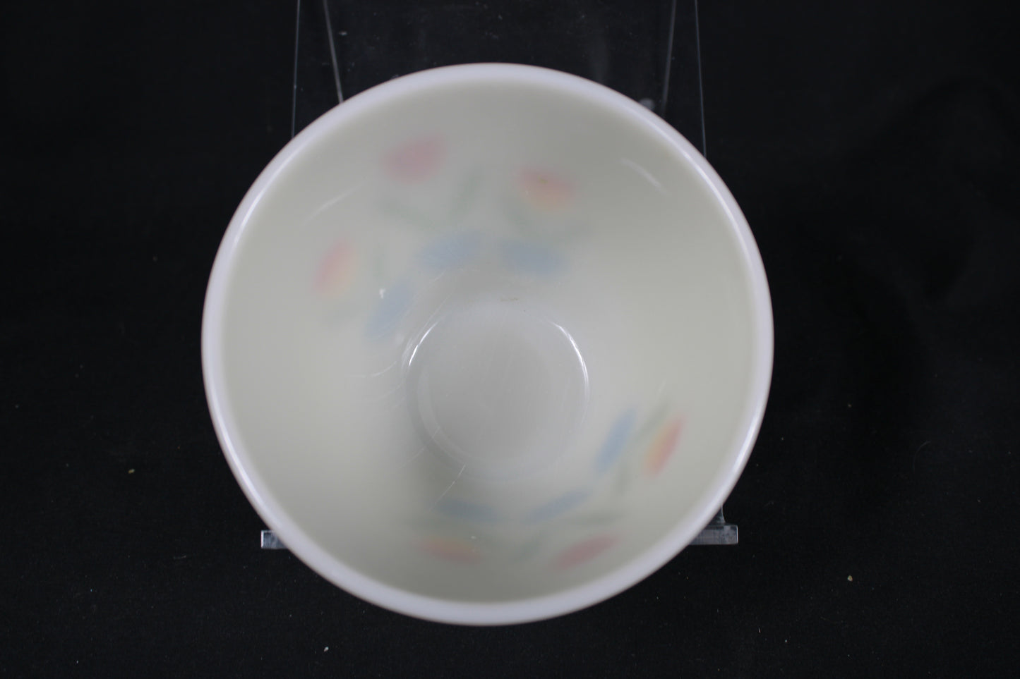 Fire-King Tulip Pattern Milk Glass Mixing Bowl
