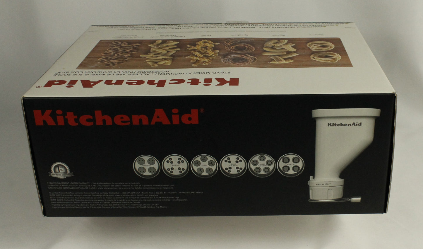 Kitchen Aid Stand Mixer Attachment Pasta Press