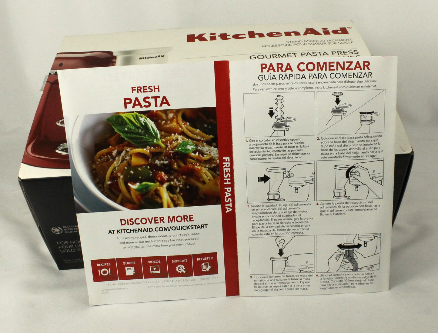 Kitchen Aid Stand Mixer Attachment Pasta Press