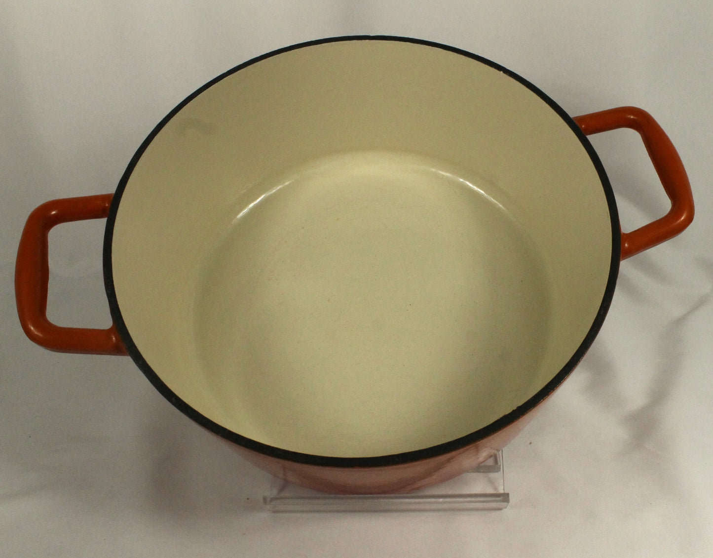 Lagostina Orange Cast Iron Dutch Oven with Lid