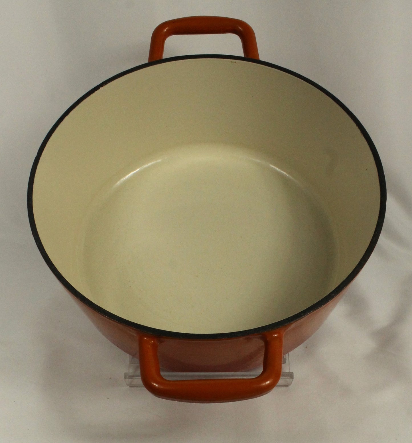 Lagostina Orange Cast Iron Dutch Oven with Lid