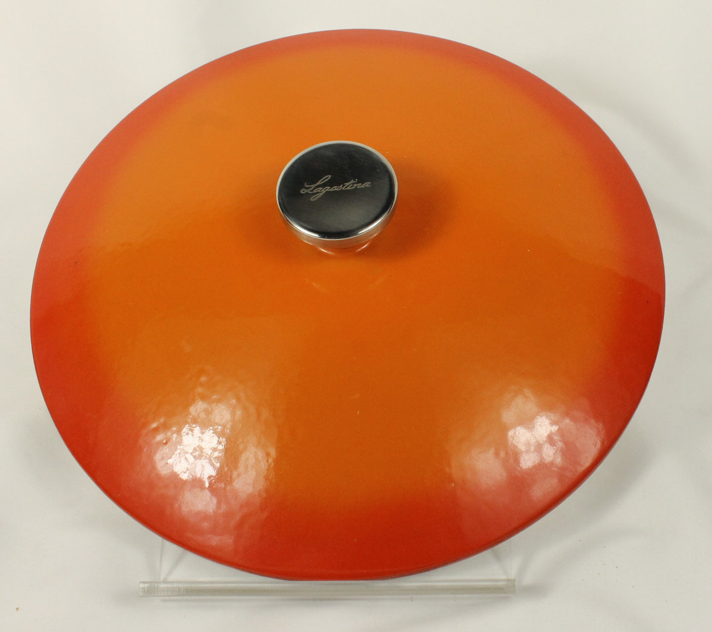 Lagostina Orange Cast Iron Dutch Oven with Lid