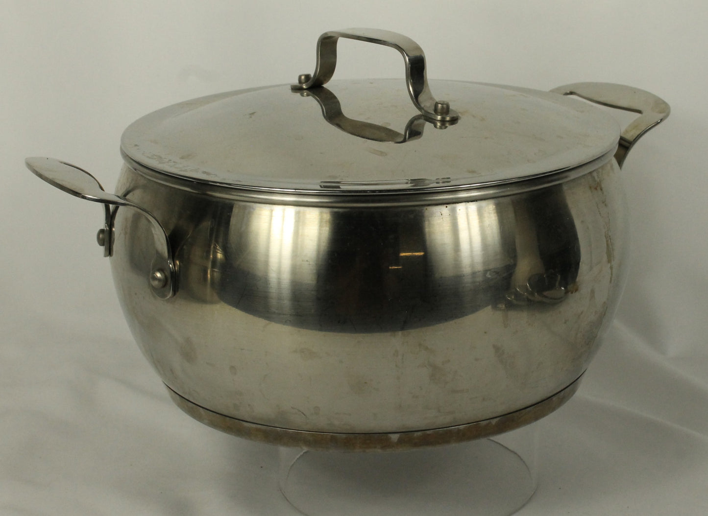Lagostina Commercial Pro Stainless Steel Pots with Lids - 5 Set