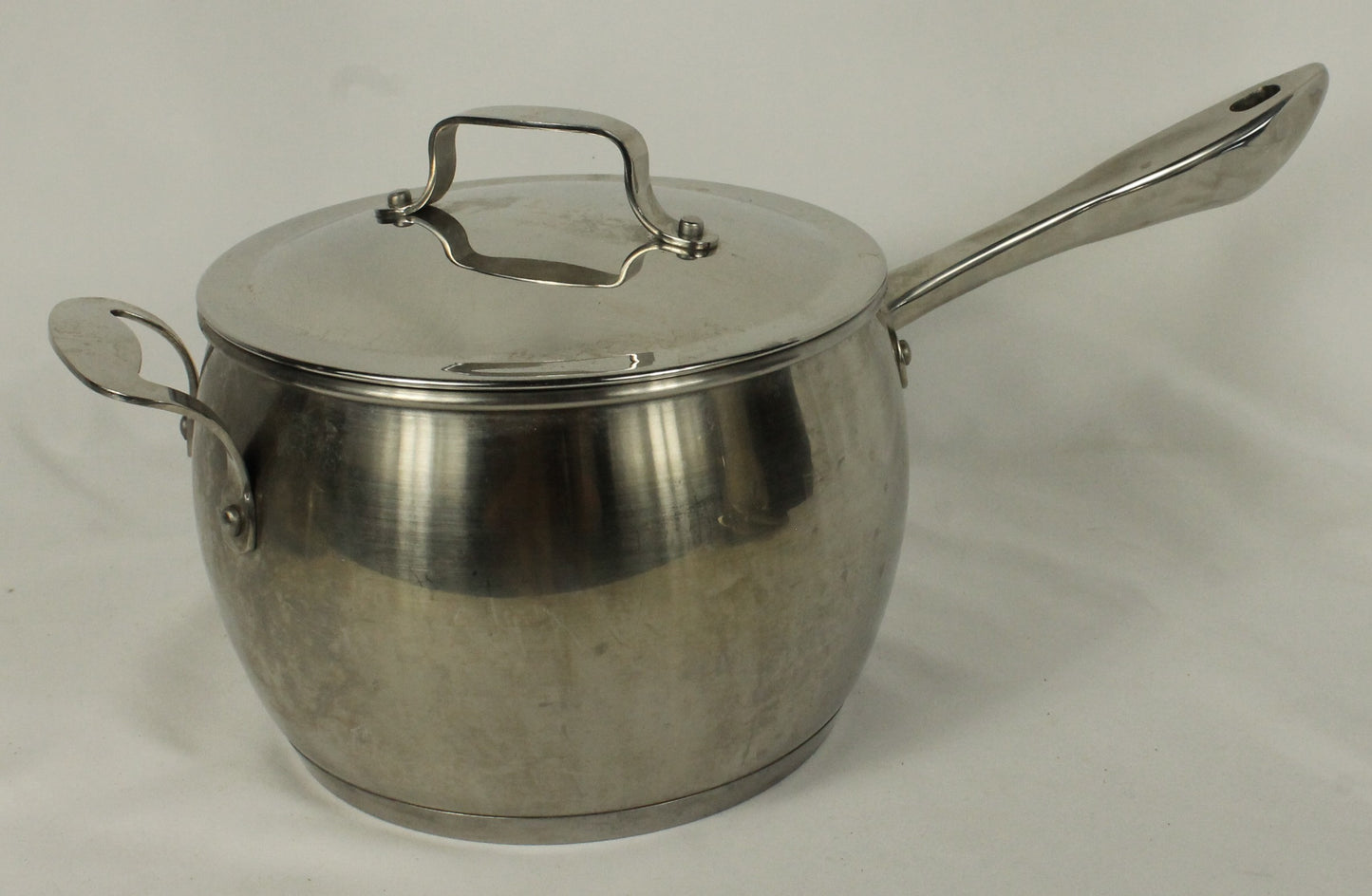 Lagostina Commercial Pro Stainless Steel Pots with Lids - 5 Set