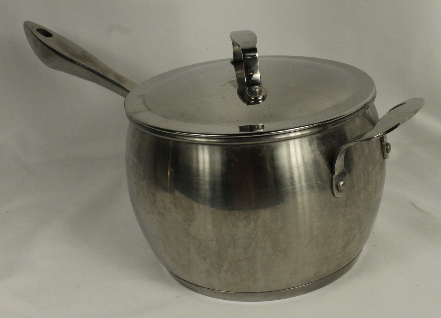 Lagostina Commercial Pro Stainless Steel Pots with Lids - 5 Set