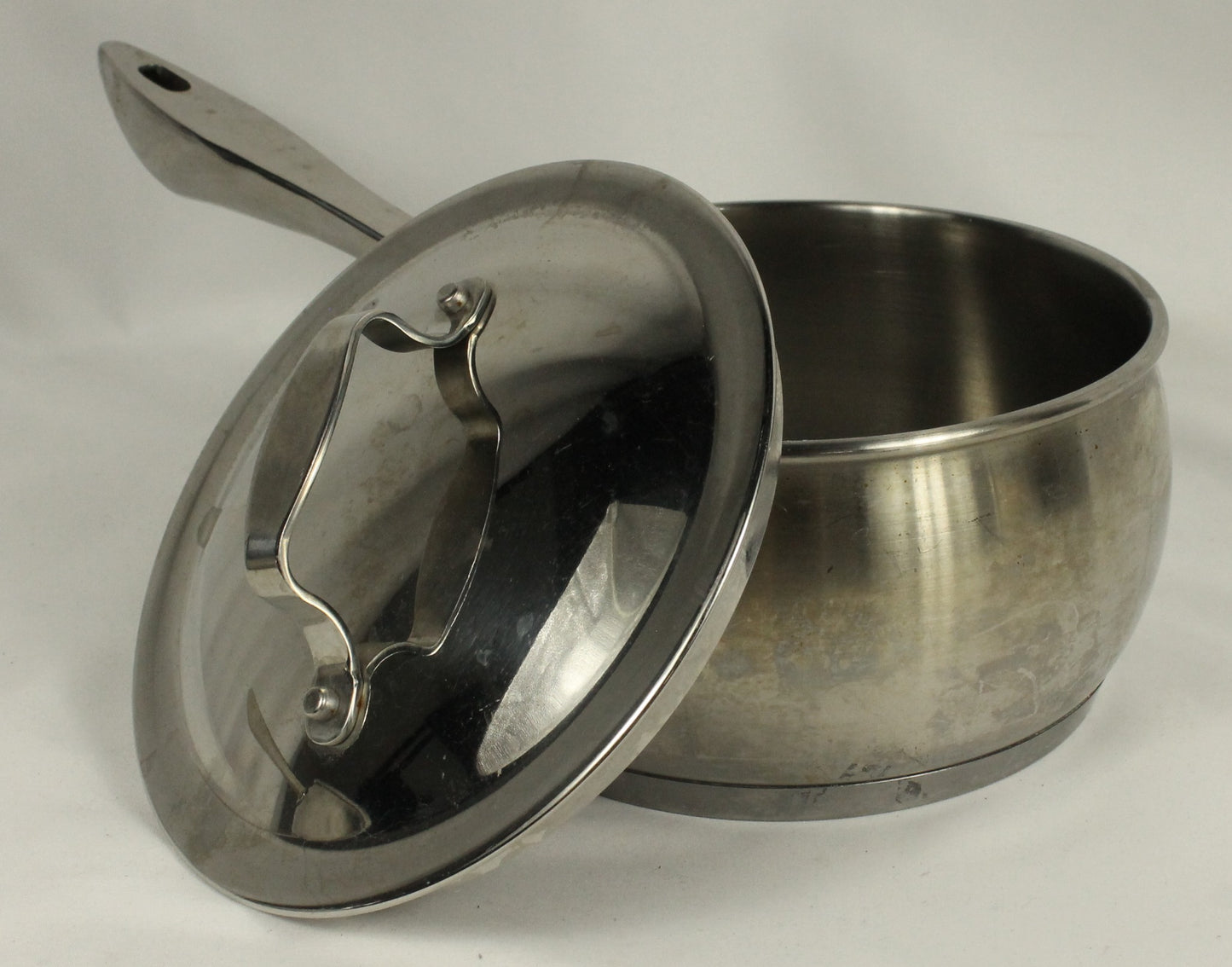 Lagostina Commercial Pro Stainless Steel Pots with Lids - 5 Set