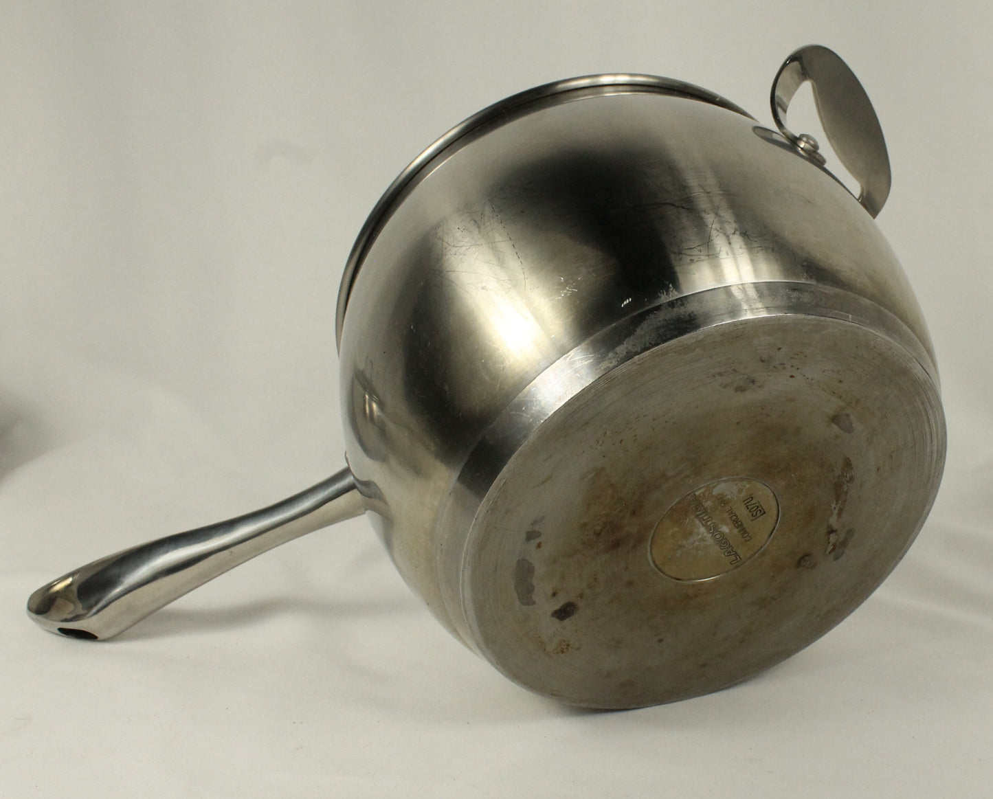 Lagostina Commercial Pro Stainless Steel Pots with Lids