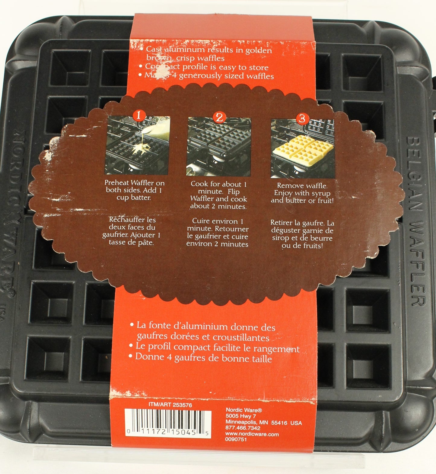 Nordic Ware Stovetop Waffle Maker