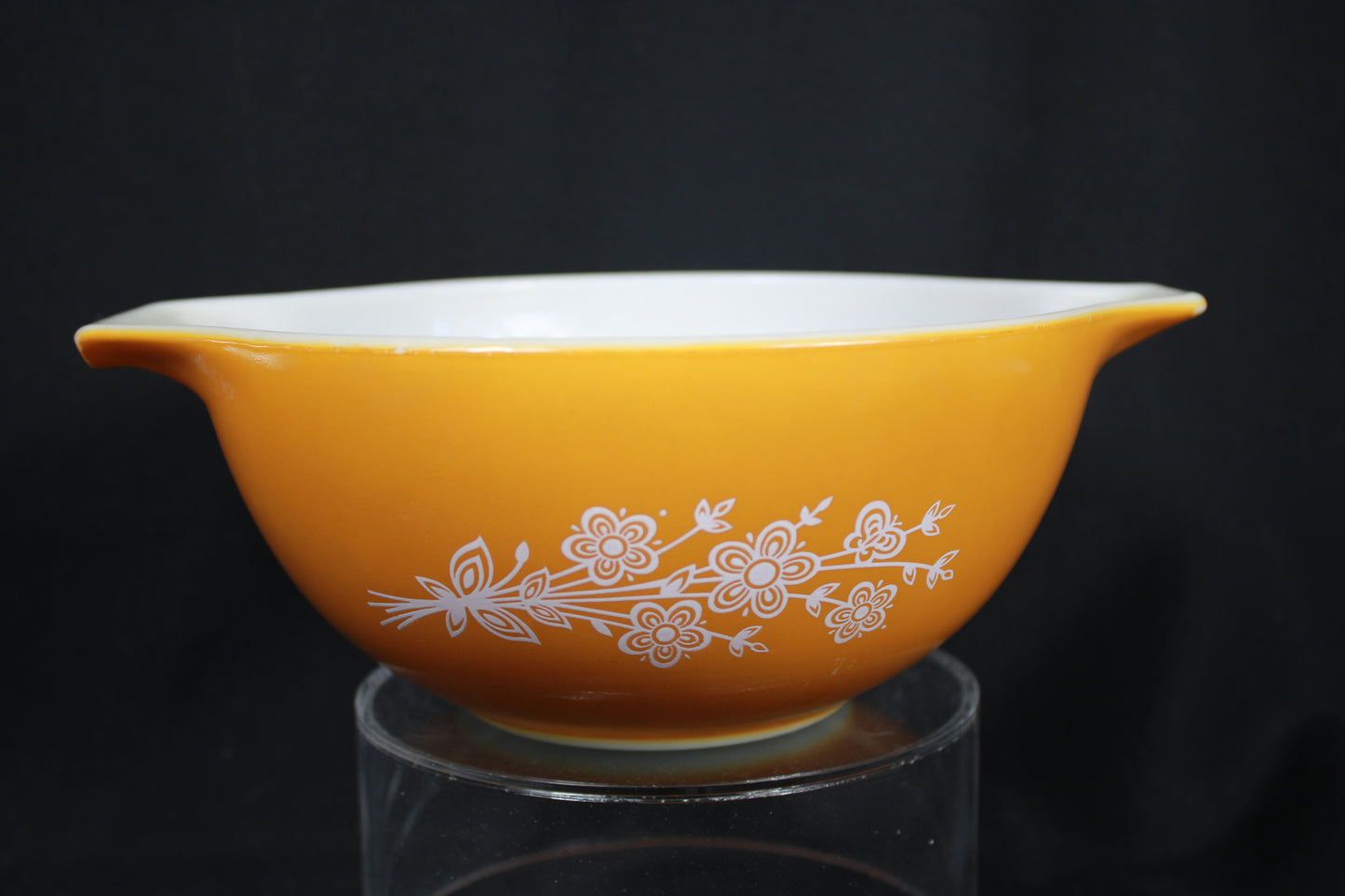 Vintage Pyrex Butterfly Gold 2 Cinderella Mixing Bowl Set - 4 Piece