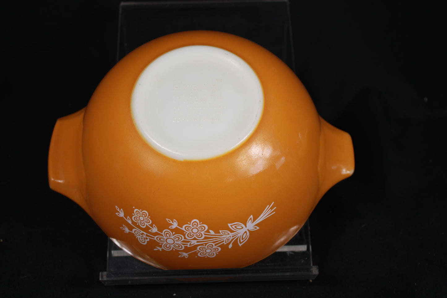 Vintage Pyrex Butterfly Gold 2 Cinderella Mixing Bowl Set - 4 Piece