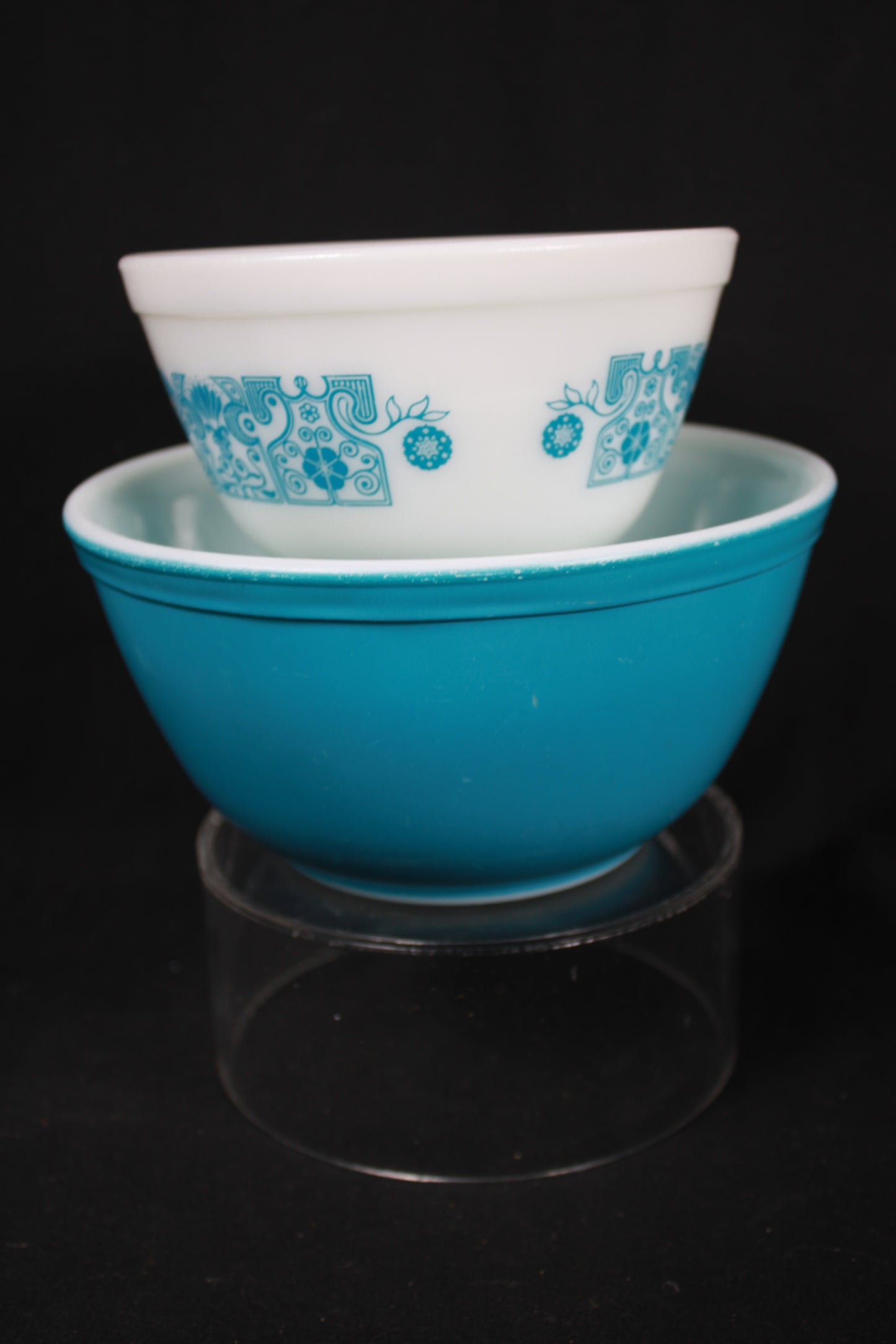 Pyrex Horizon Blue Mixing Bowl Set (401 & 402)