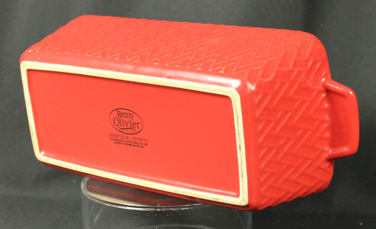 Remy Olivier Zig Zag Rectangle Baker