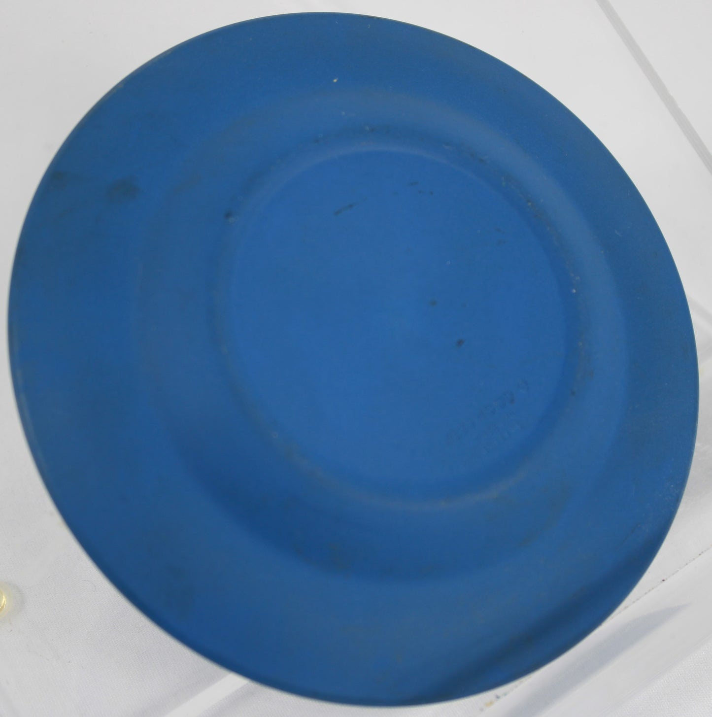 Royal Commemorative: Wedgwood Blue Jasperware 1977 Silver Jubilee Plate