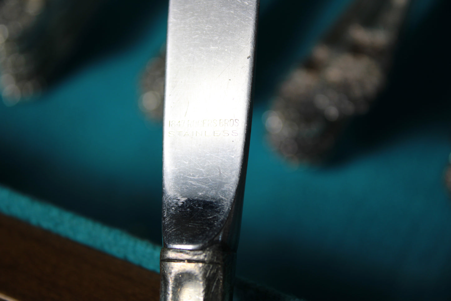 1847 Rogers Bros. Eternally Yours 58-Piece Silverplate Flatware Set with Chests