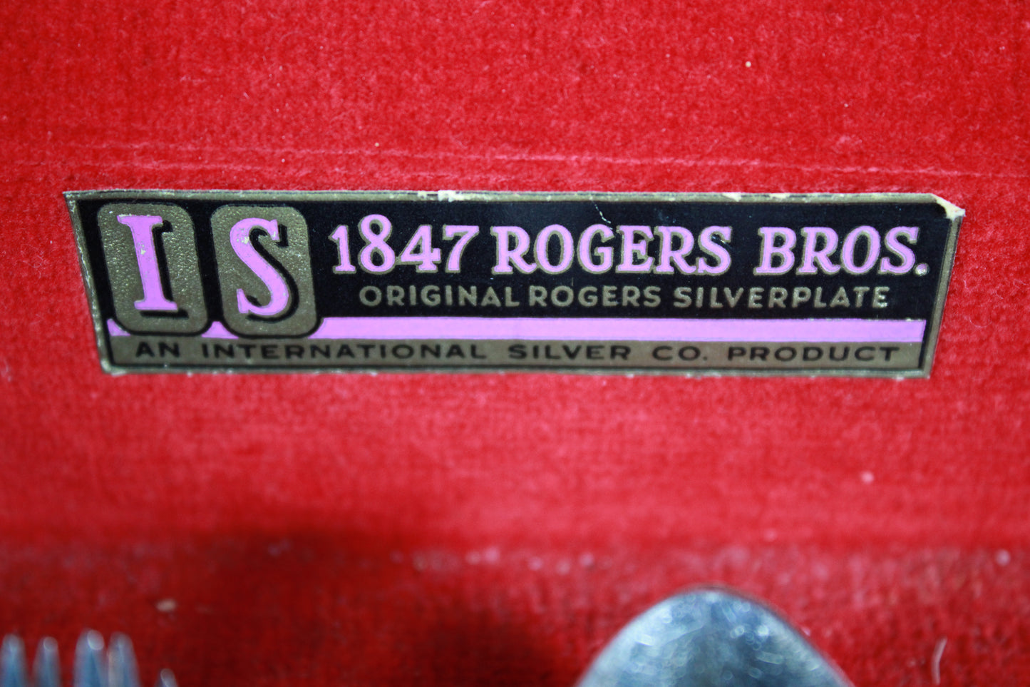 1847 Rogers Bros. Eternally Yours 58-Piece Silverplate Flatware Set with Chests