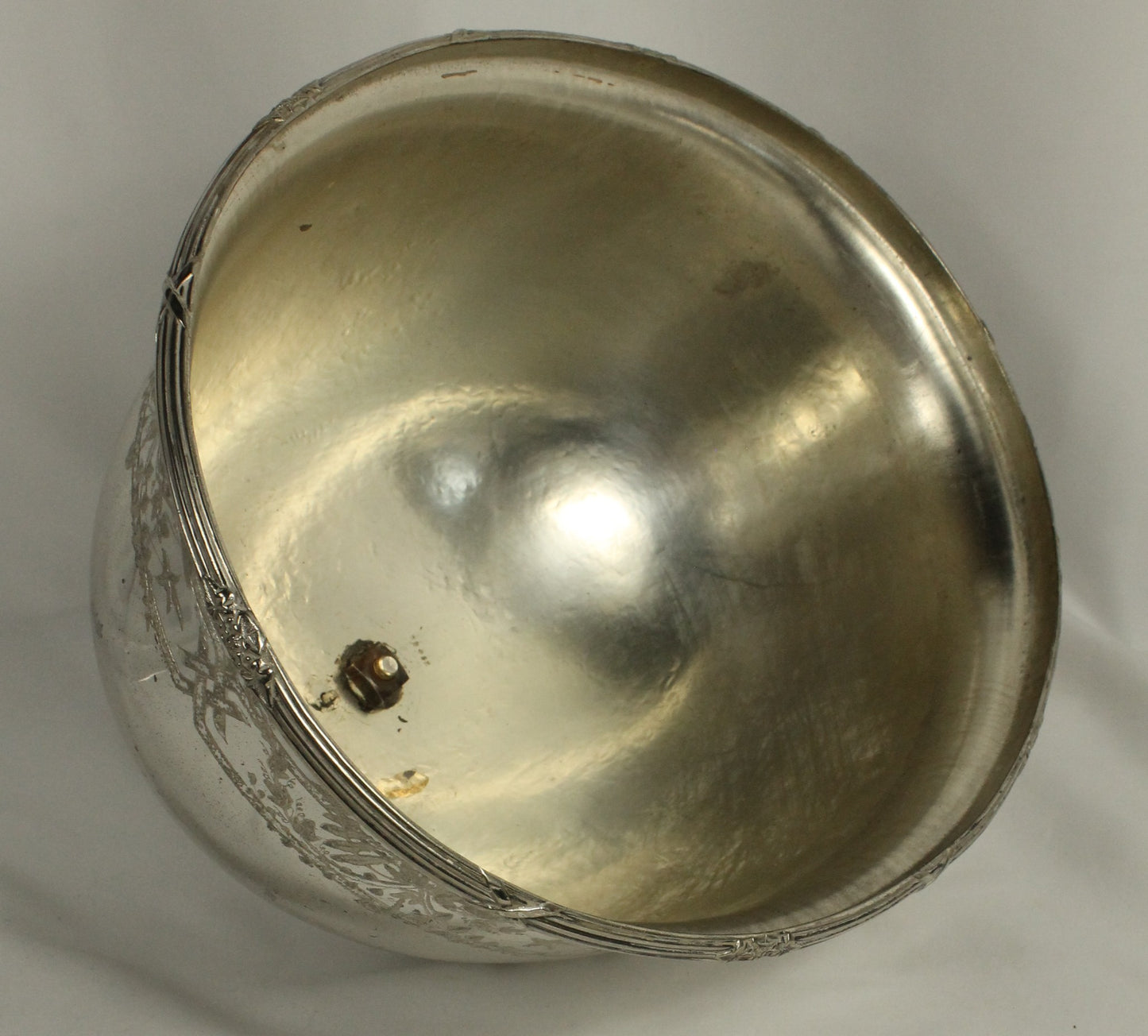 WM. A. Rogers S.P. Copper Tray and Dome