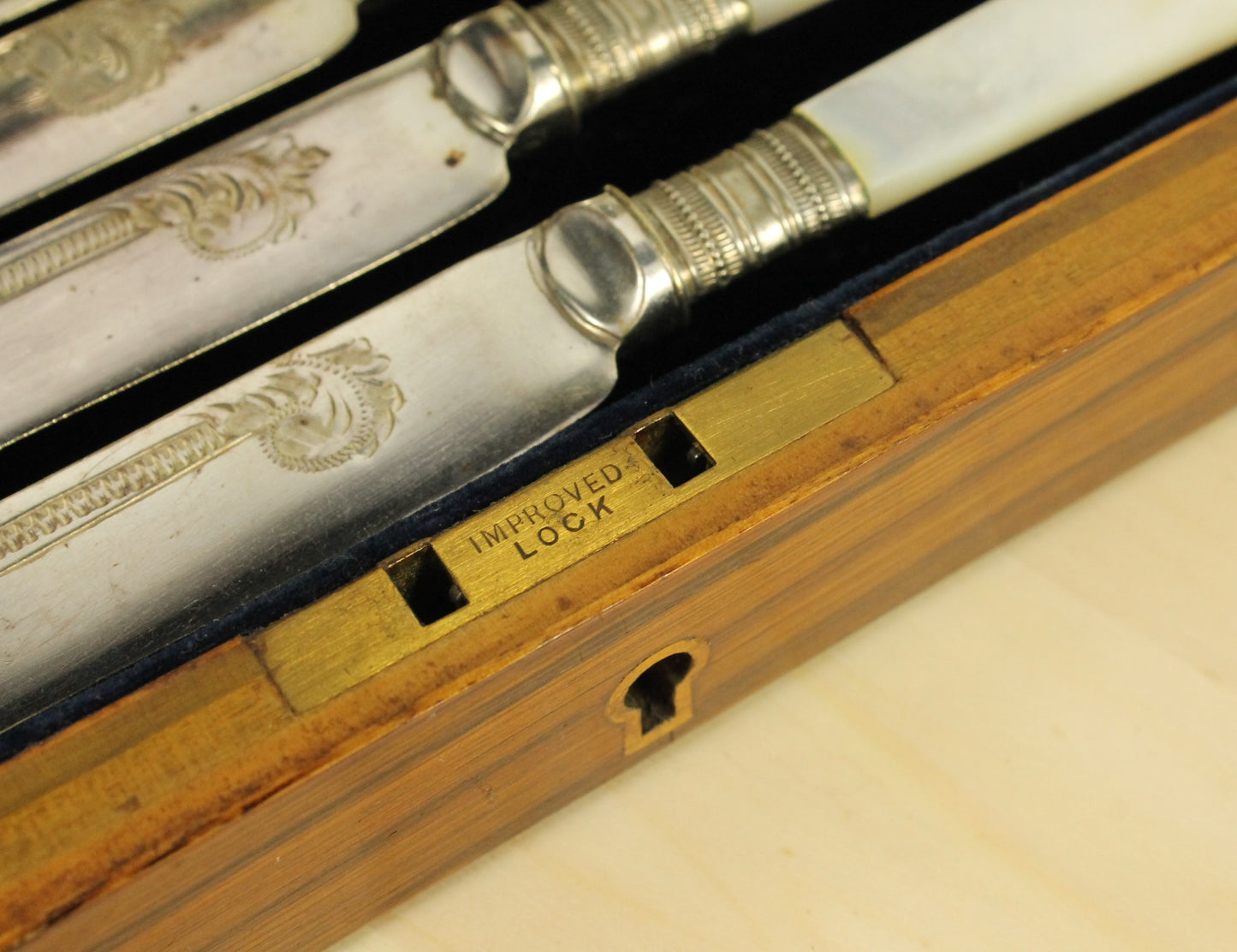 Mother of Pearl Handle Knives and Forks