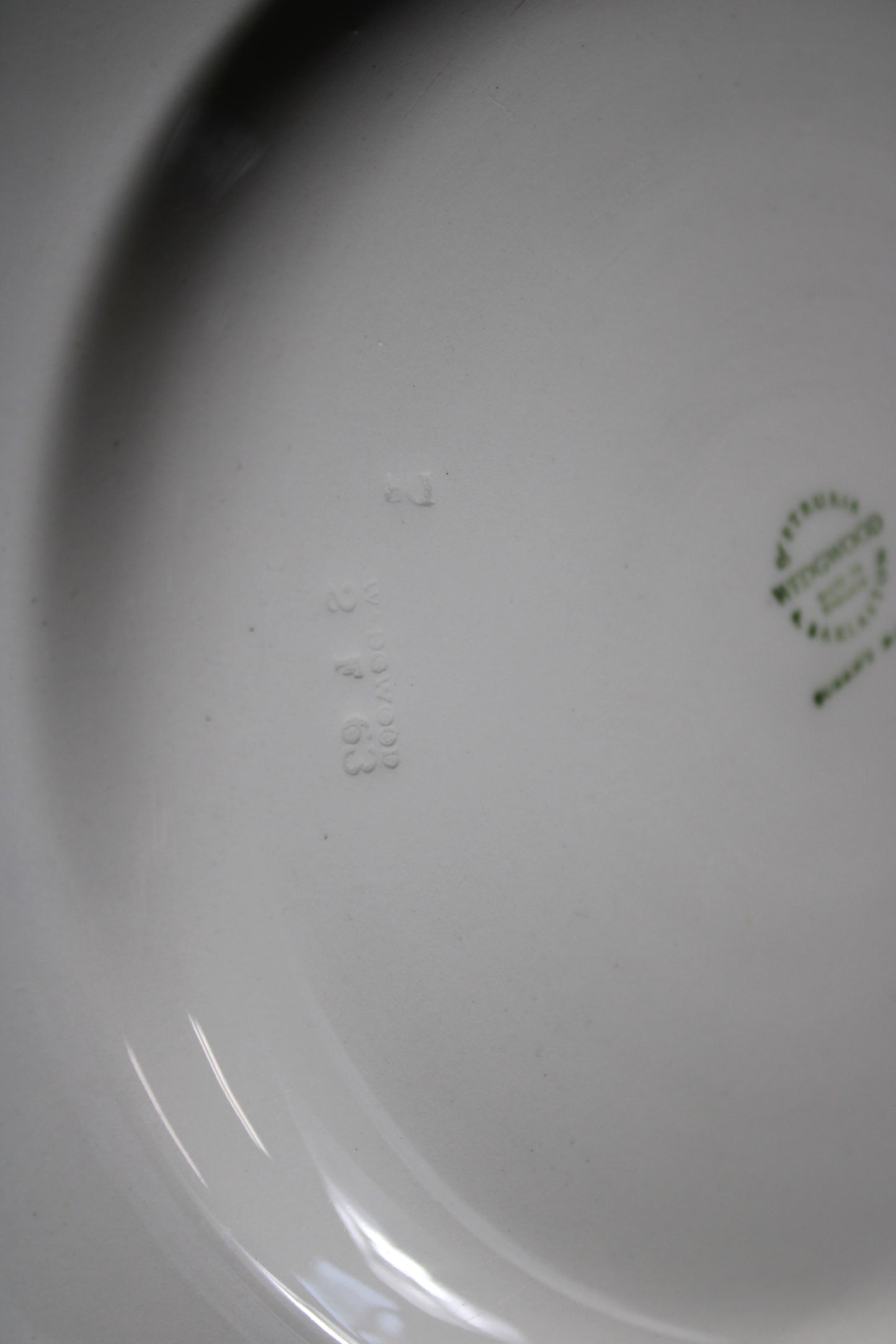 Wedgwood Queen's Ware Blue on Cream Shell Edge China Set
