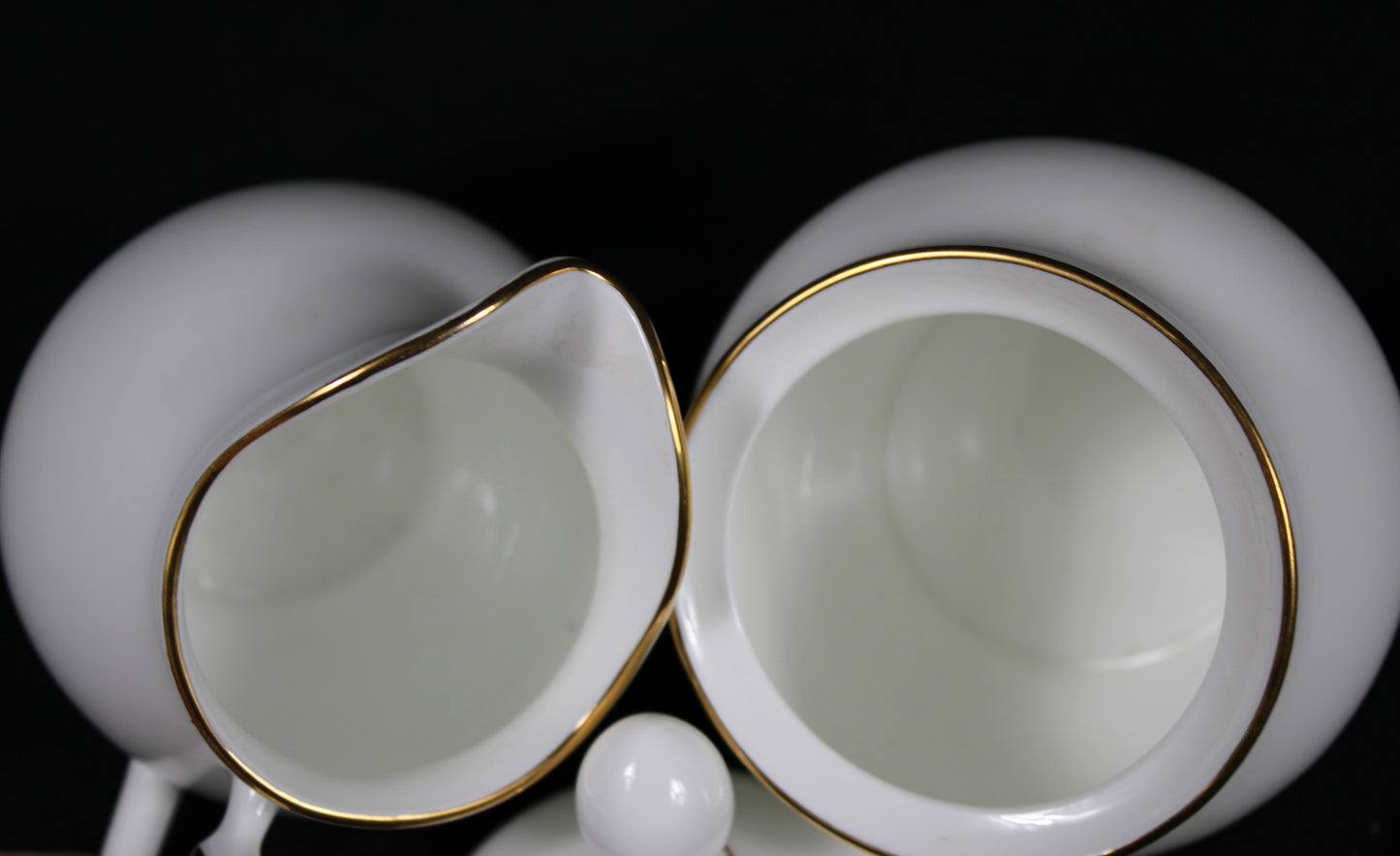 Royal Doulton Signature Gold Fine Bone China Creamer and Sugar Set