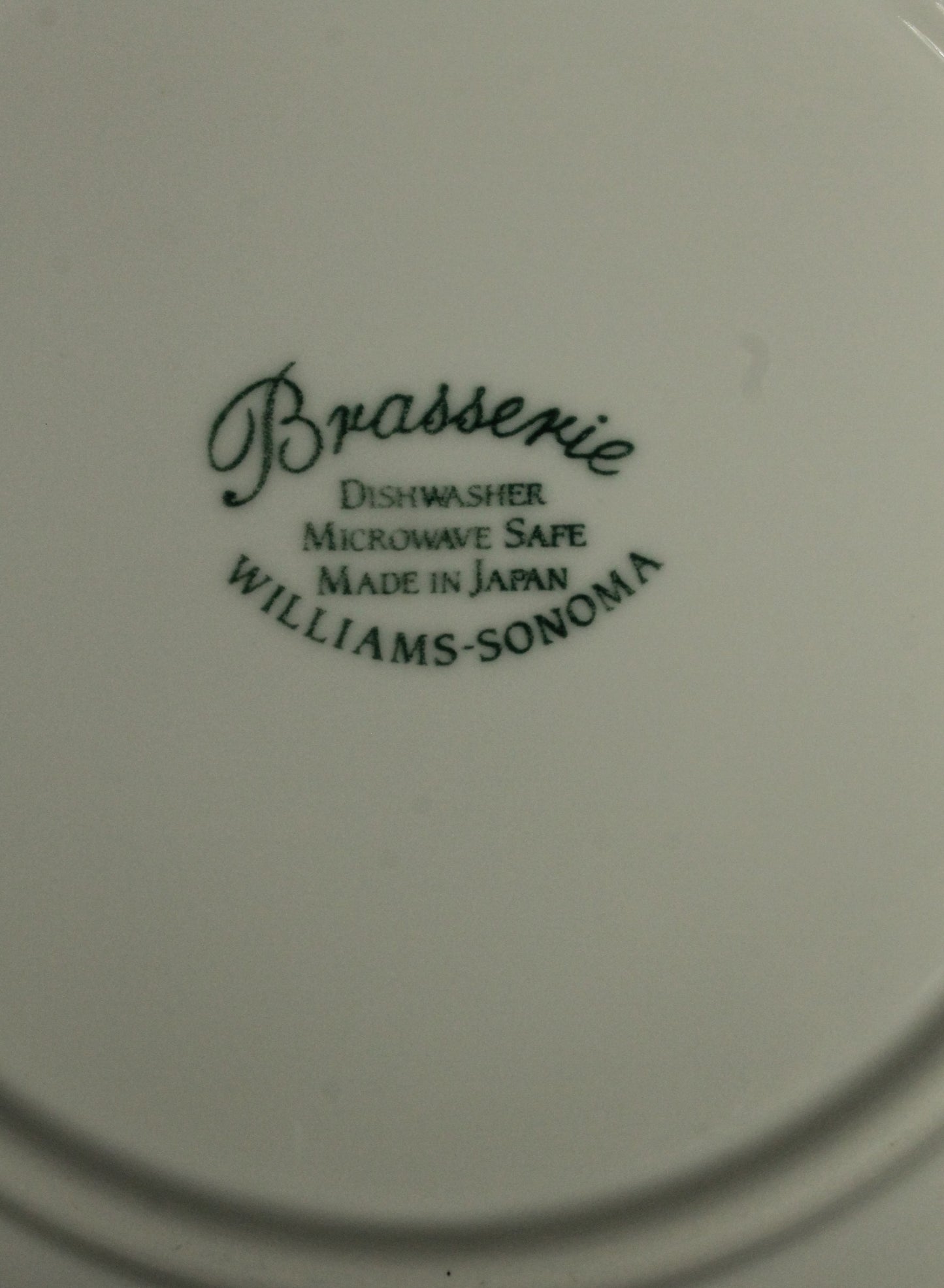 Williams-Sonoma Brasserie Blue Dishes