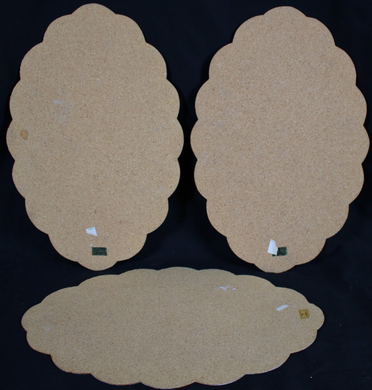 Vintage Tesoro's Manila Capiz Shell Placemat and Nested Bowl Collection