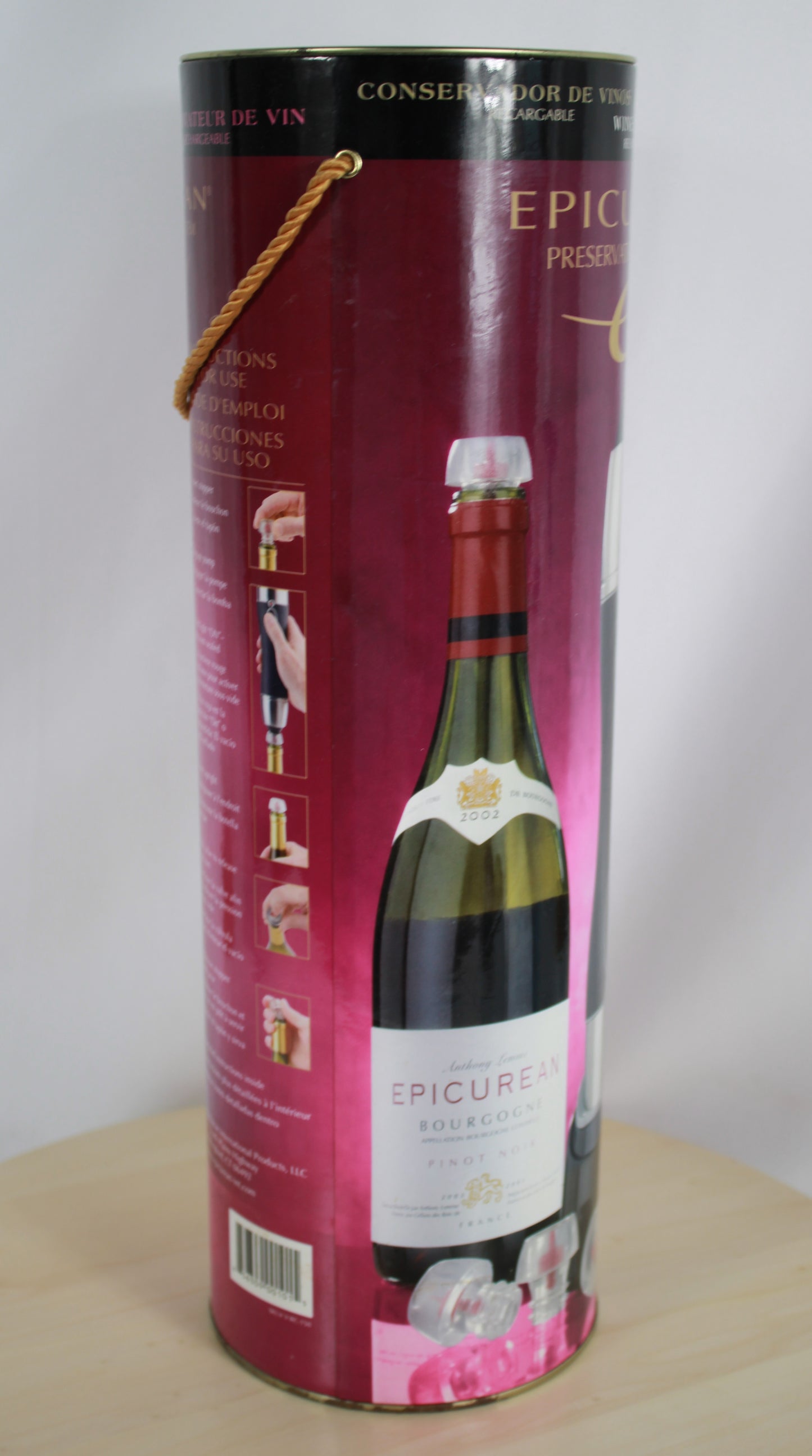 Epicurean Preservation System Rechargeable Electric Wine Saver