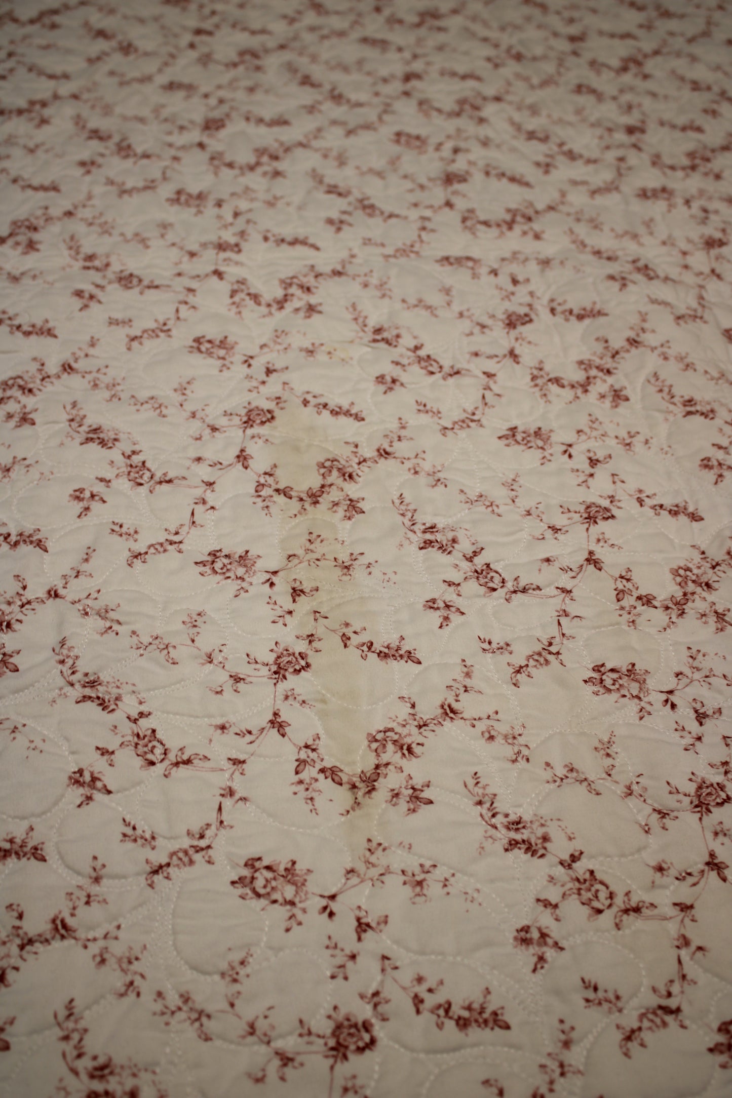 Hand-Pieced Star and Chain Double Quilt