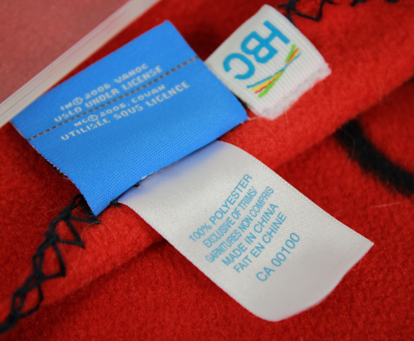 Hudson's Bay Company Official Olympic Team Canada Fleece Throw