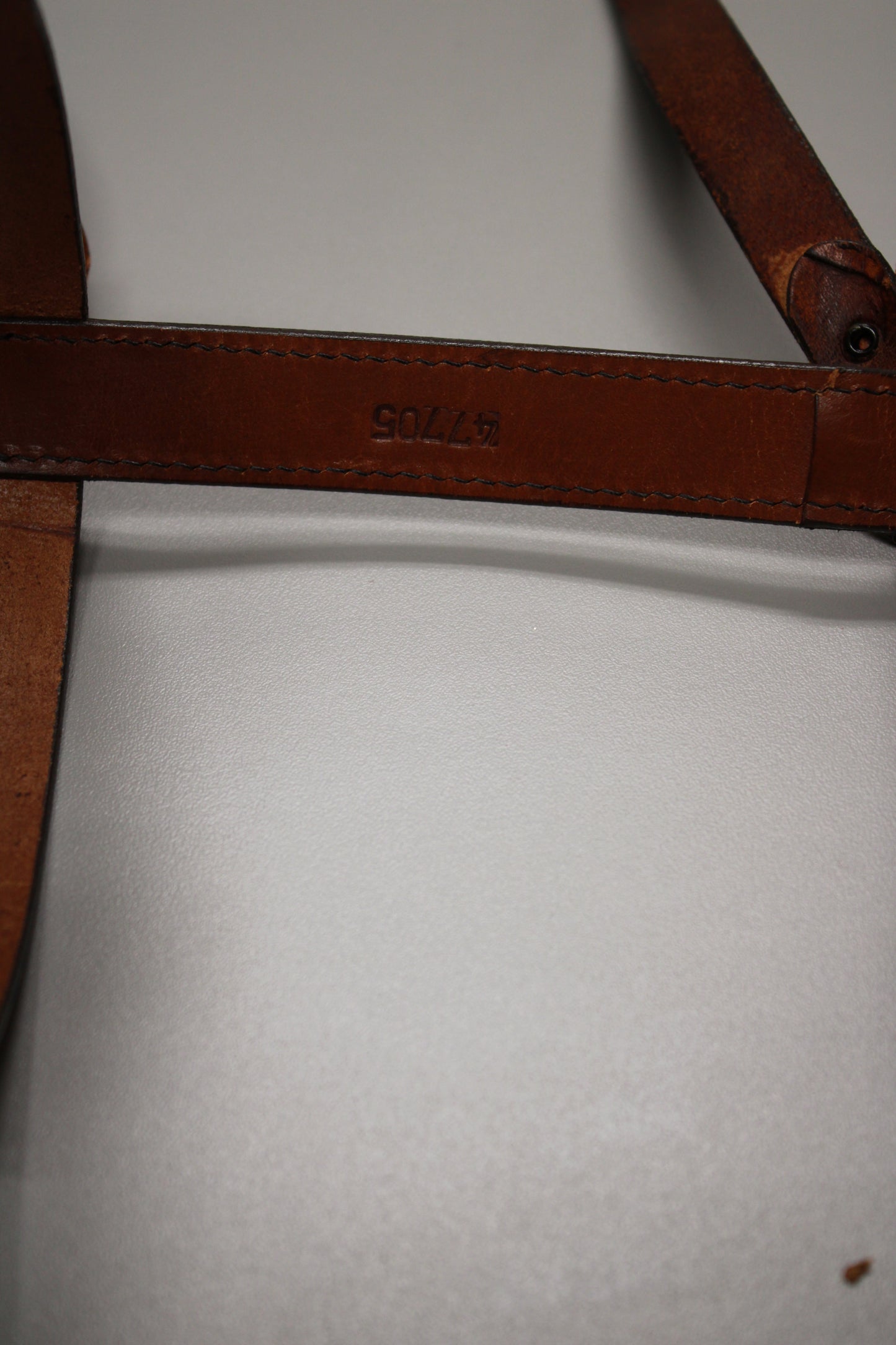 J. Crew Tartan Wool Picnic Blanket with Leather Carrier