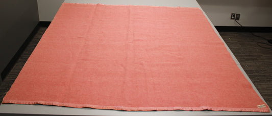 Vintage Kingswool Reversible Wool Blanket