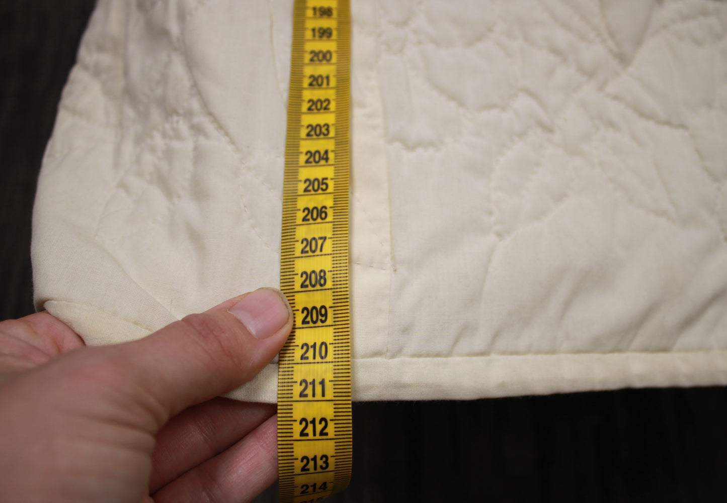 Vintage Hand-Appliqued and Hand-Quilted Double Quilt