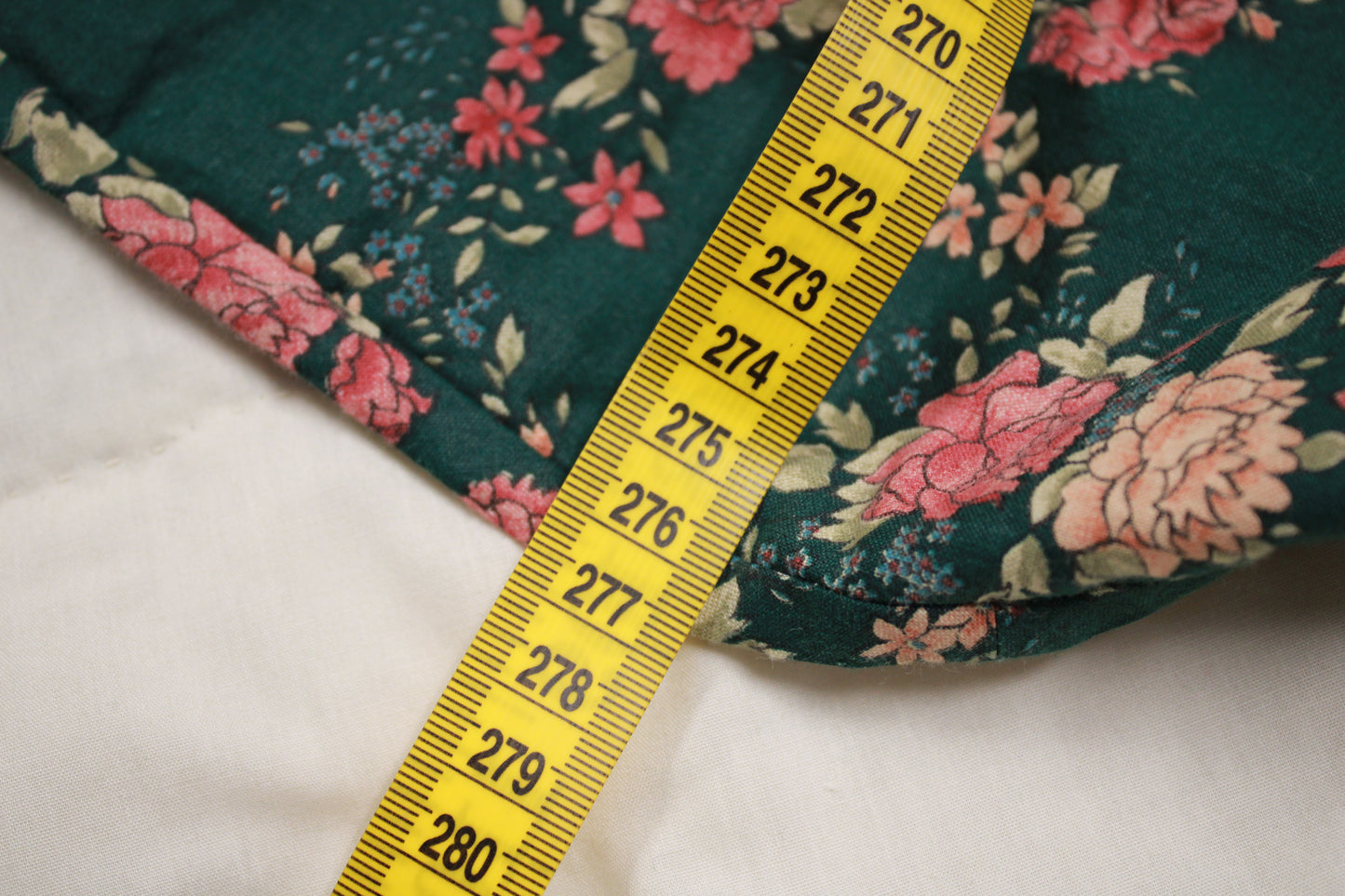 Handmade King Size Floral Patchwork Quilt