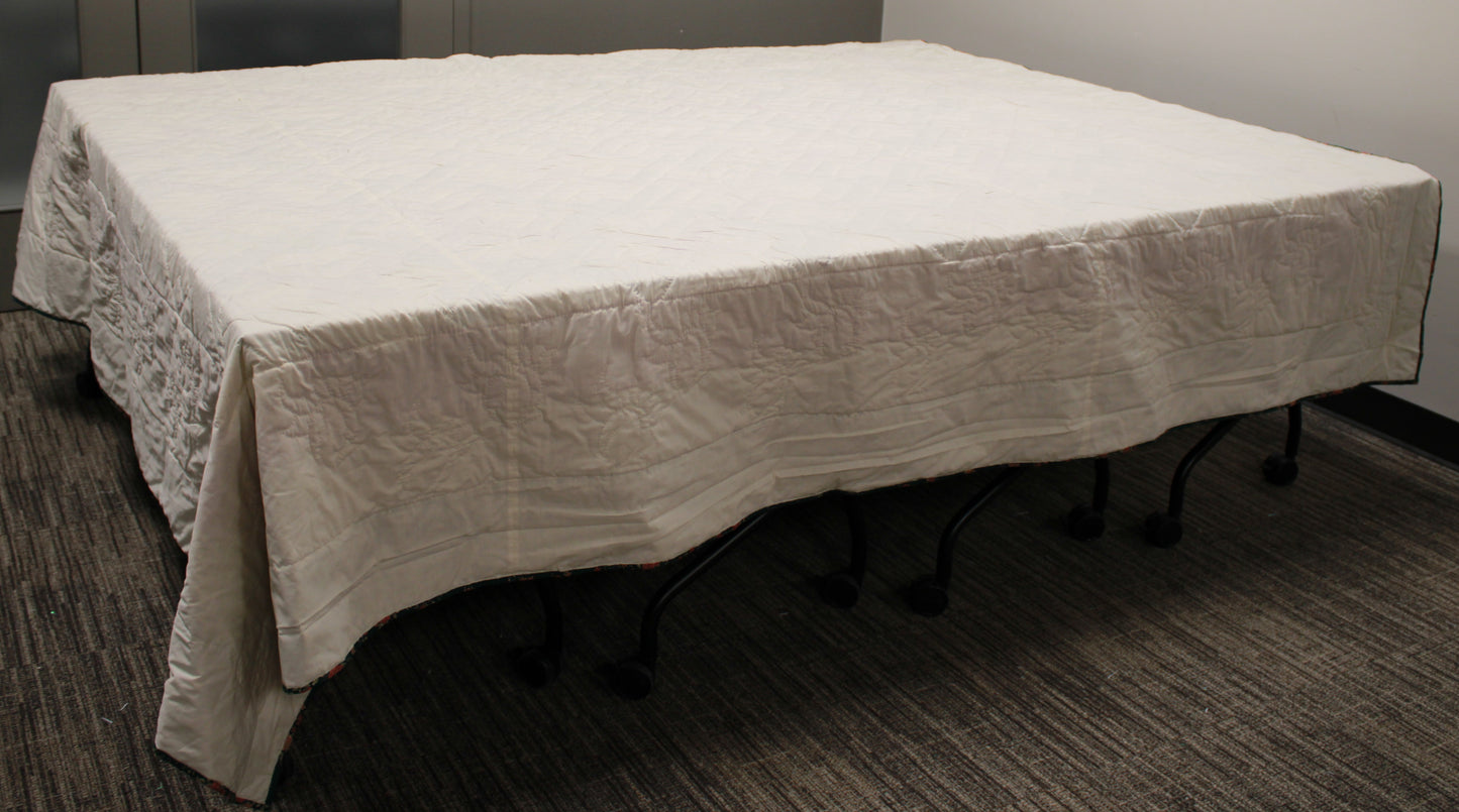 Handmade King Size Floral Patchwork Quilt