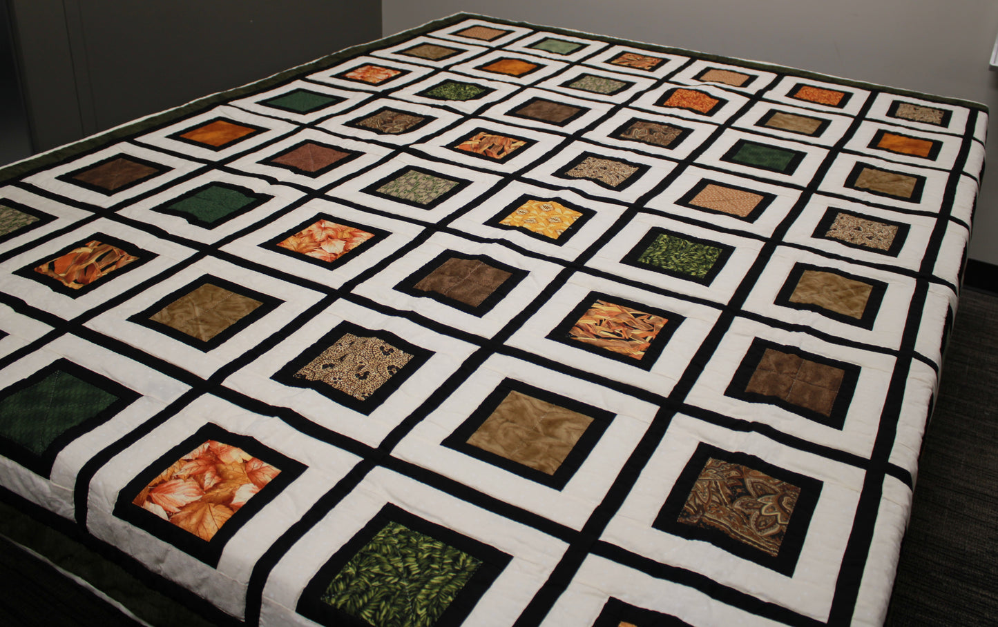 Authentic New Hamburg Mennonite Double Size Quilt - Hand-Stitched