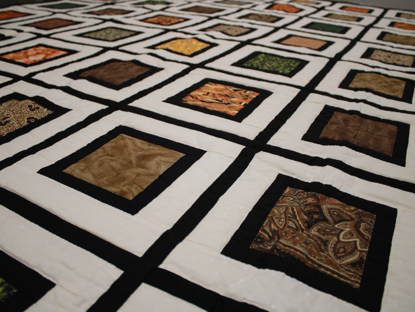 Authentic New Hamburg Mennonite Double Size Quilt - Hand-Stitched