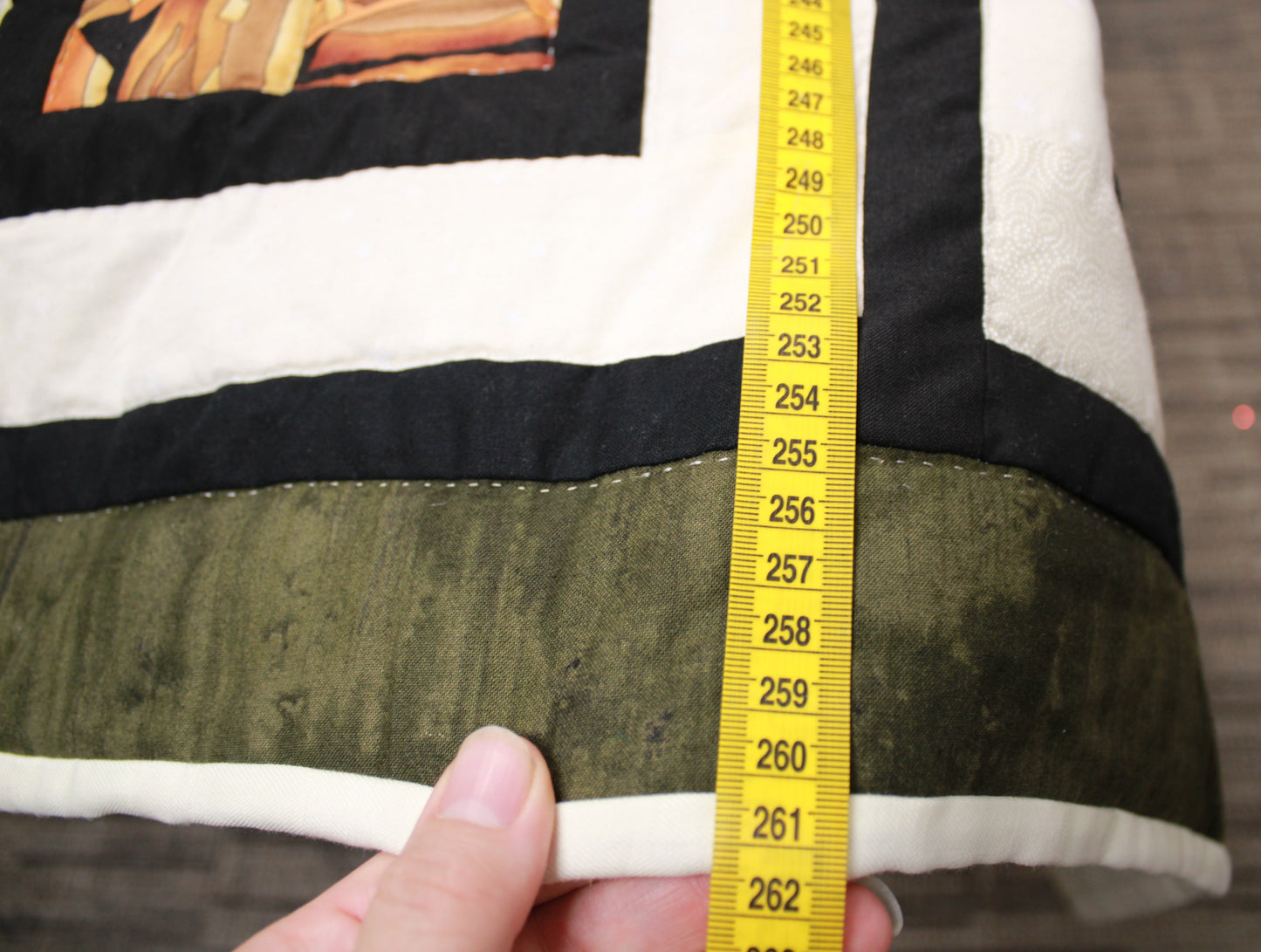 Authentic New Hamburg Mennonite Double Size Quilt - Hand-Stitched